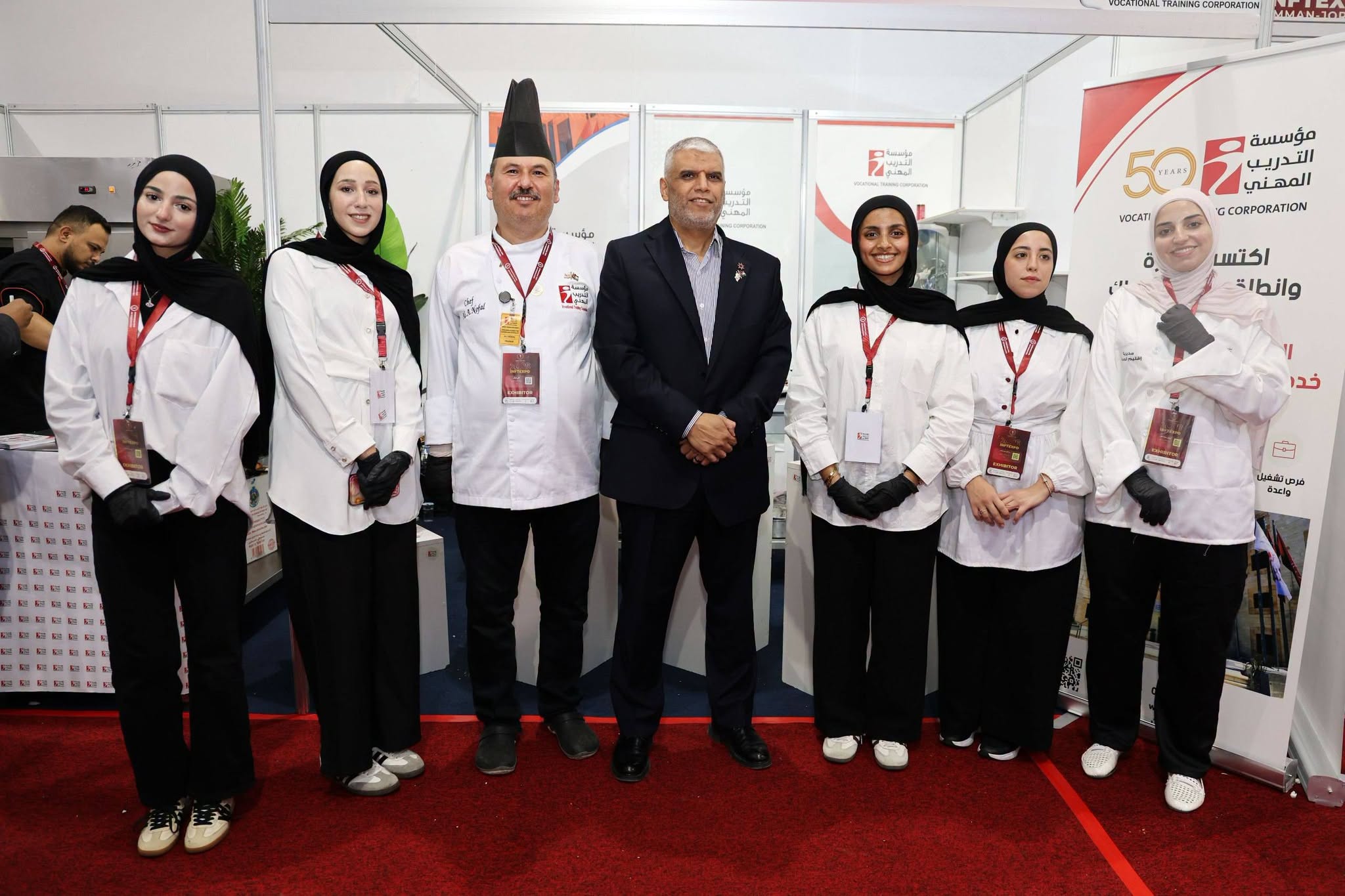 التدريب المهني تختتم مشاركتها في INFTEXPO 2026